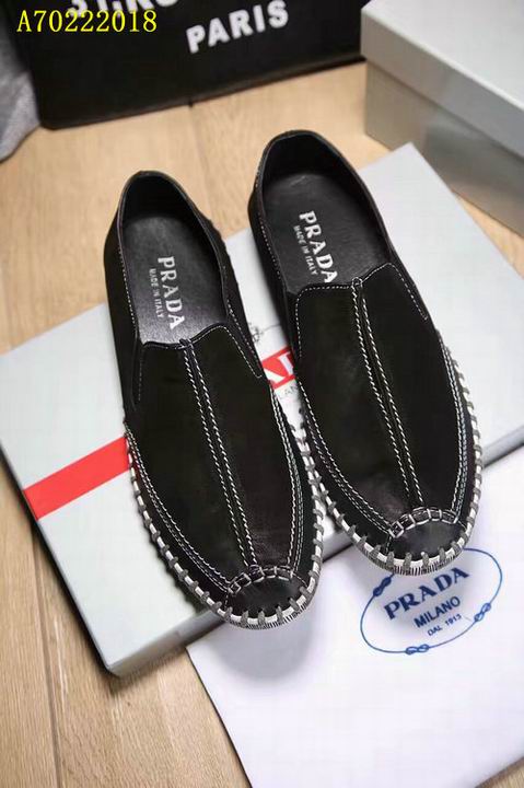 Prada casual shoes men-027
